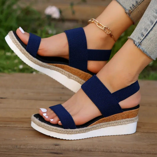 SELINA - WEDGE SANDALS