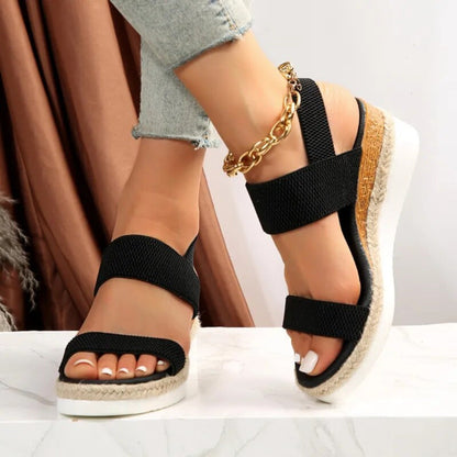 SELINA - WEDGE SANDALS