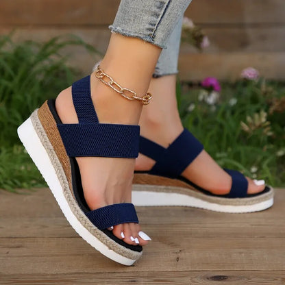 SELINA - WEDGE SANDALS