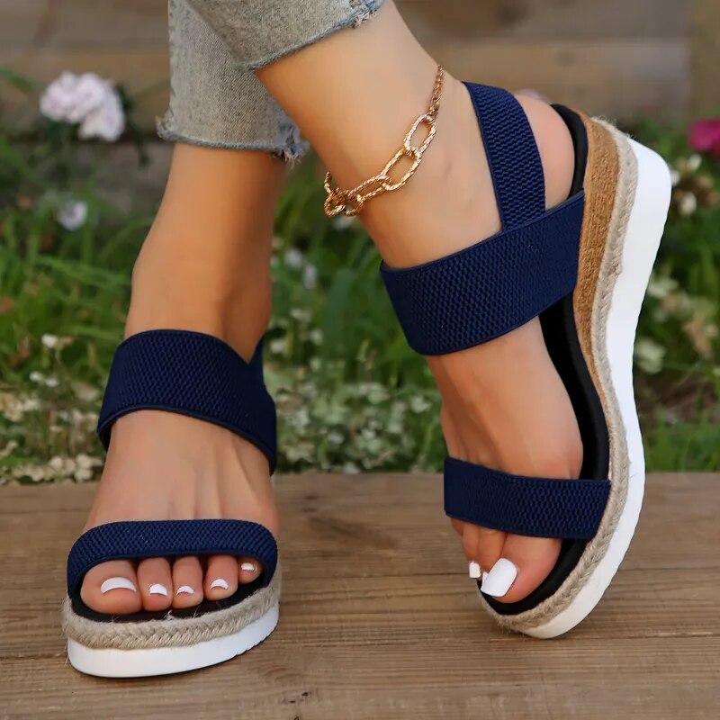 SELINA - WEDGE SANDALS