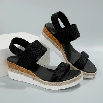 SELINA - WEDGE SANDALS