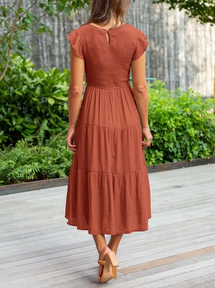 Bonnie - Comfortable fall dress