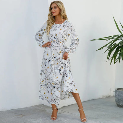 DAISY - BOHEMIAN FLORAL COMFORT MAXI DRESS