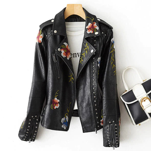 Edgy Leather Jacket